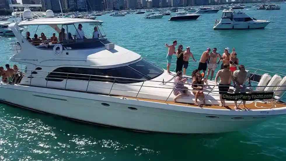 Yacht Rental Chicago Cruise Lake Michigan on a Private Yacht Today!